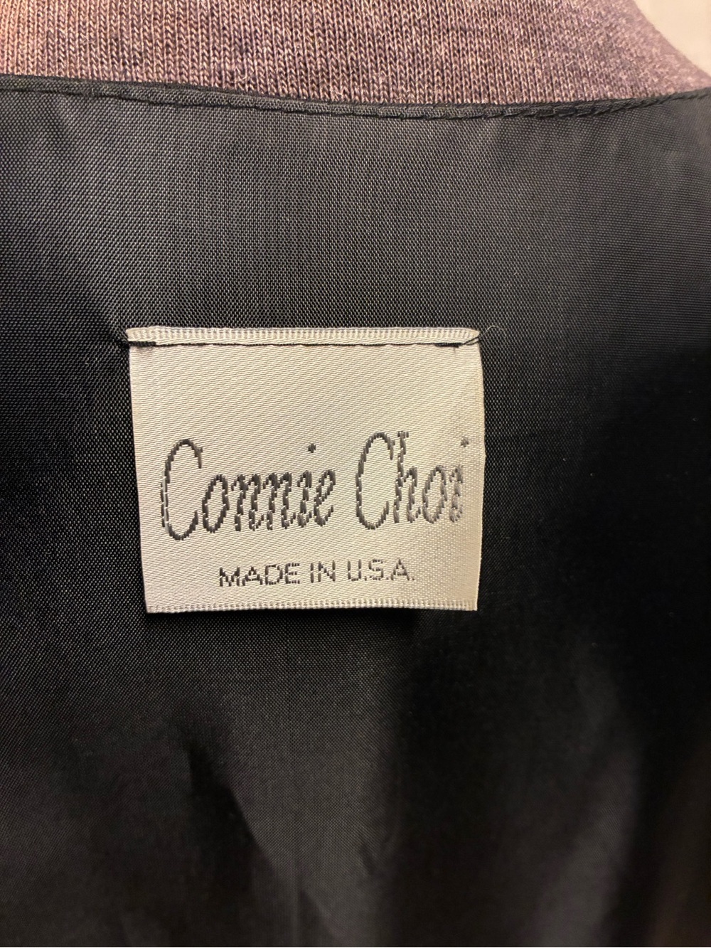 Connie Choi Black Maxi/Midi Dress with White Floral Print - Picture 6 of 11